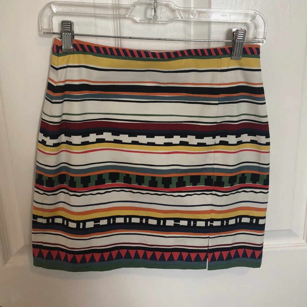 Kate Spade Saturday Multi Color Geometric Skirt